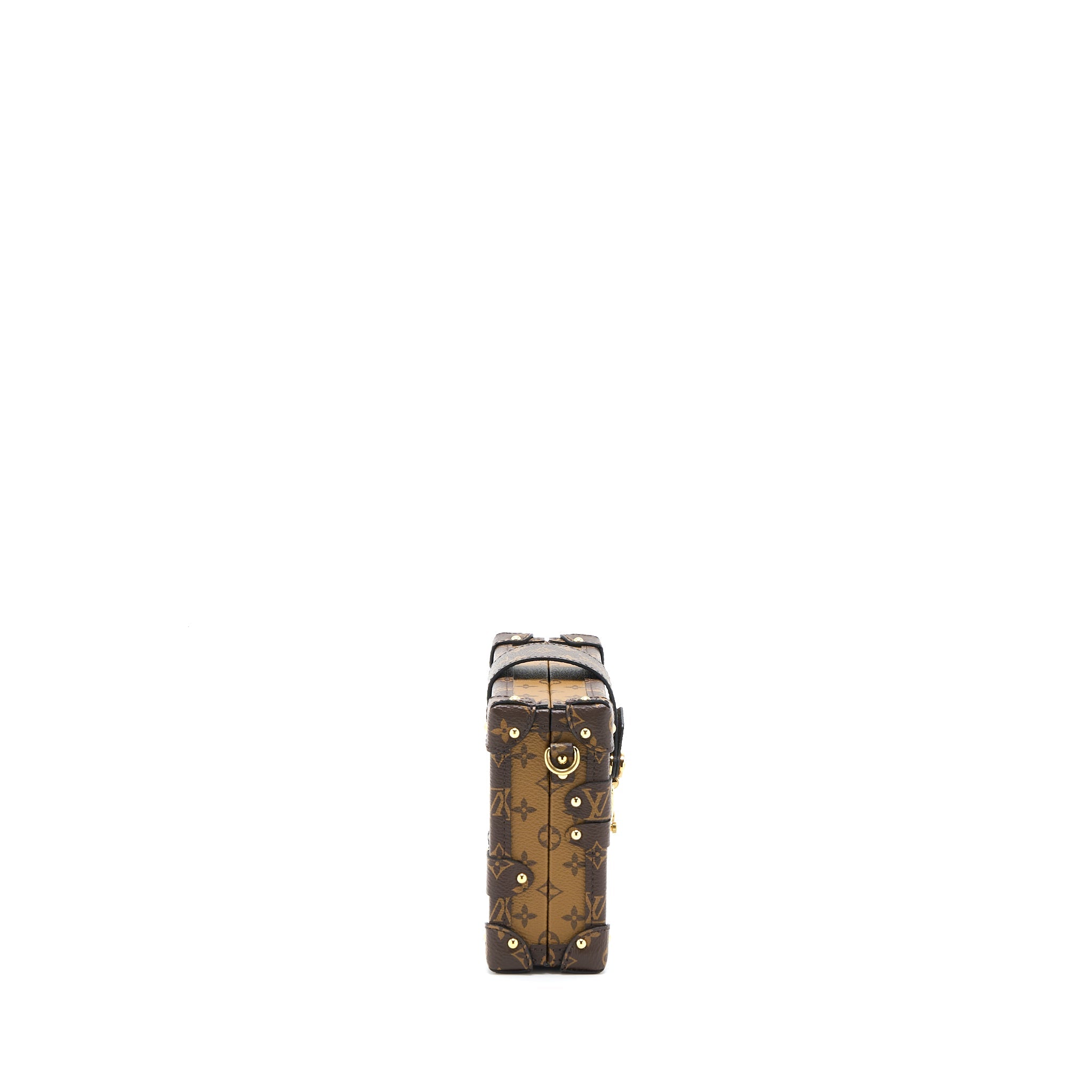 LOUIS VUITTON PETITE MALLE MONAGRAM REVERSE CANVAS GHW