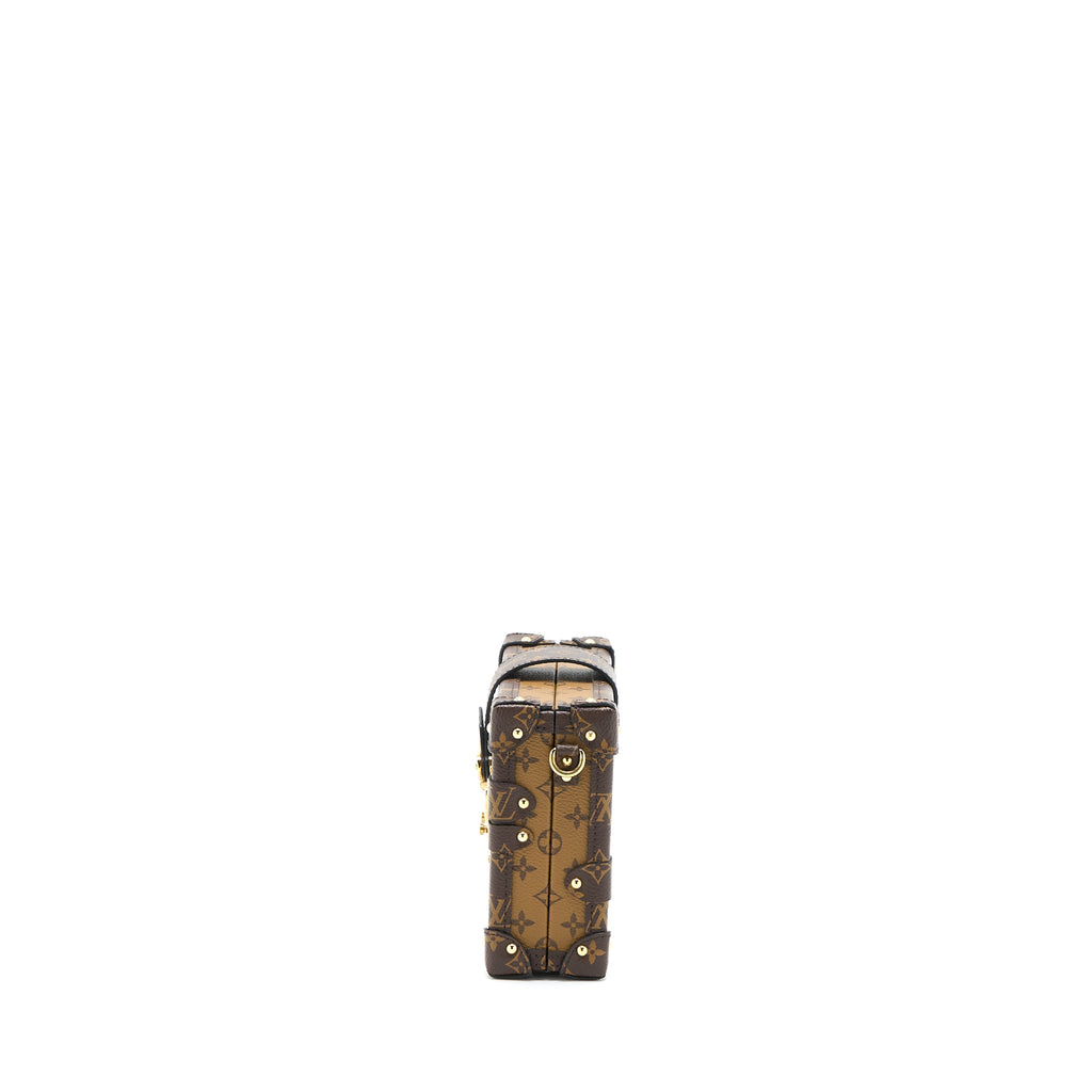 LOUIS VUITTON PETITE MALLE MONAGRAM REVERSE CANVAS GHW
