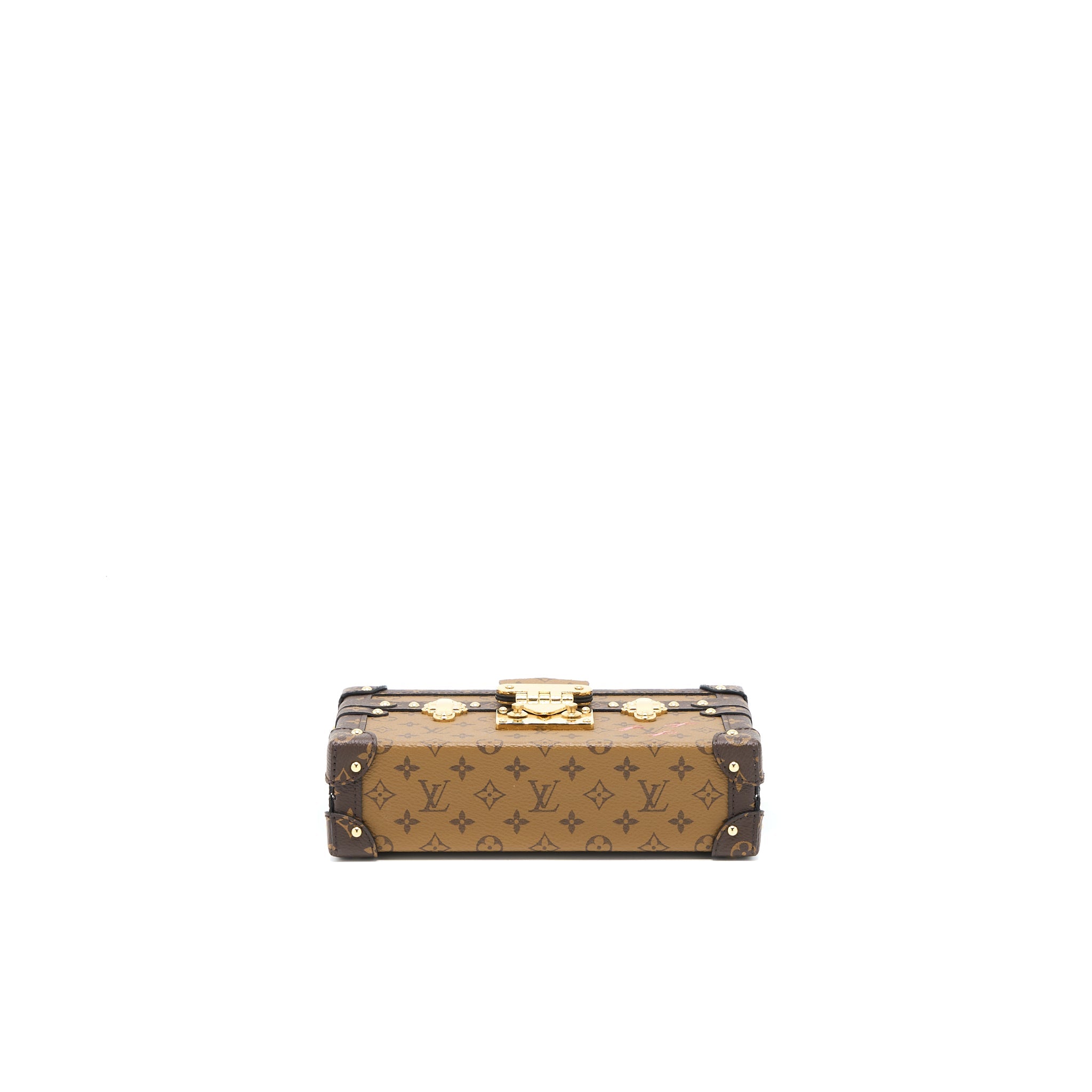 LOUIS VUITTON PETITE MALLE MONAGRAM REVERSE CANVAS GHW