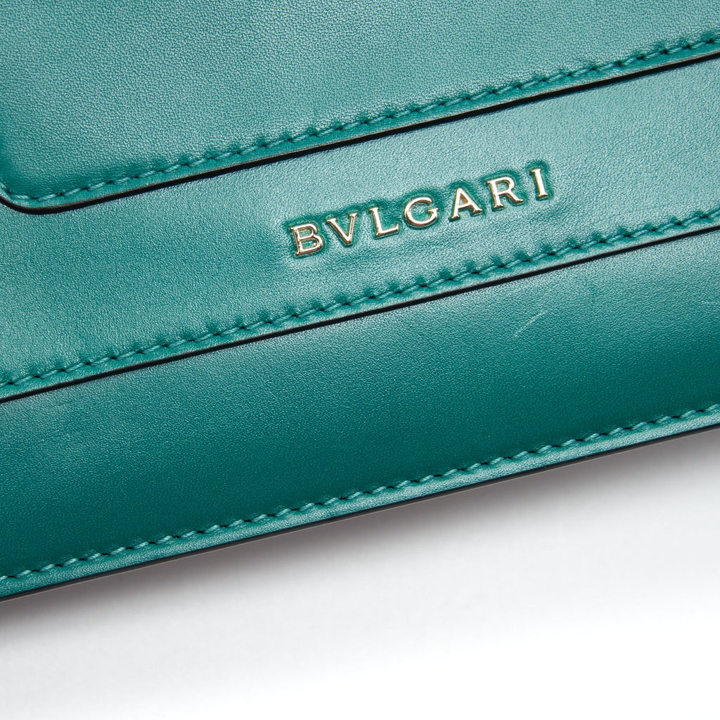 BVLGARI SERPENTI FOREVER BAG CALFSKIN GREEN