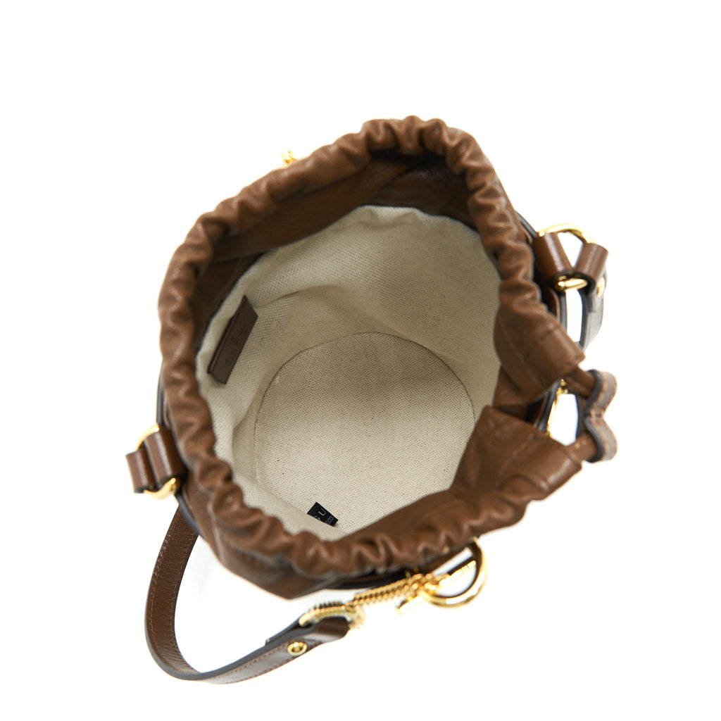 GUCCI HORSEBIT 1955 SMALL BUCKET BAG