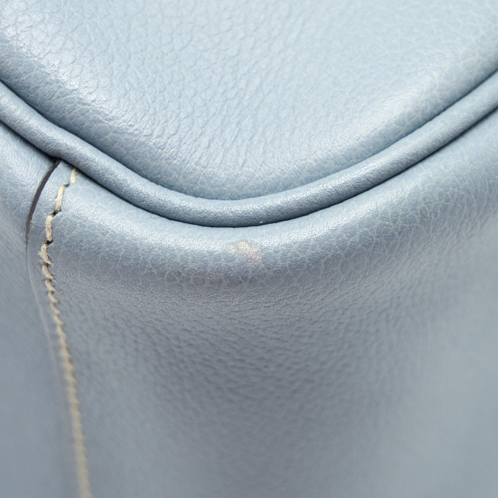 HERMES LINDY 34 EVERCOLOR BLUE LIN SHW