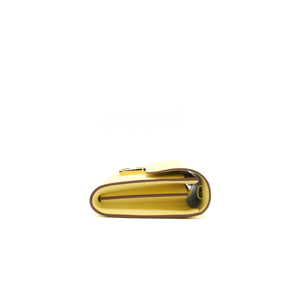 HERMES CONSTANCE TO GO JAUNE POUSSIN GHW