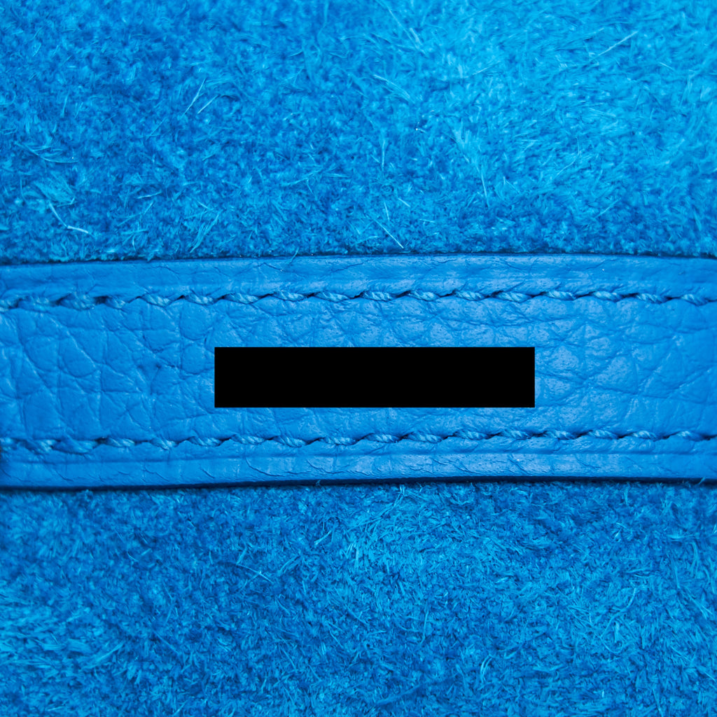 HERMES PICOTIN 18 BLEU FRIDA/ ROSE MEXICO IN SHW