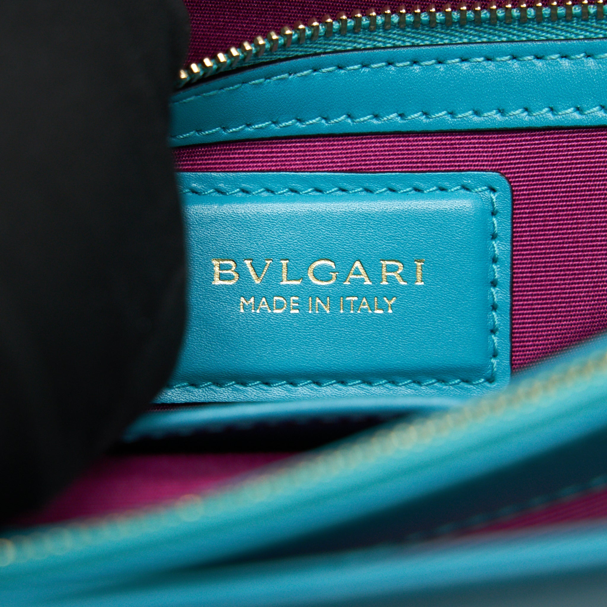 BVLGARI SERPENTI SHOULDER BAG AQUARELLE TOURQUOISE LGHW