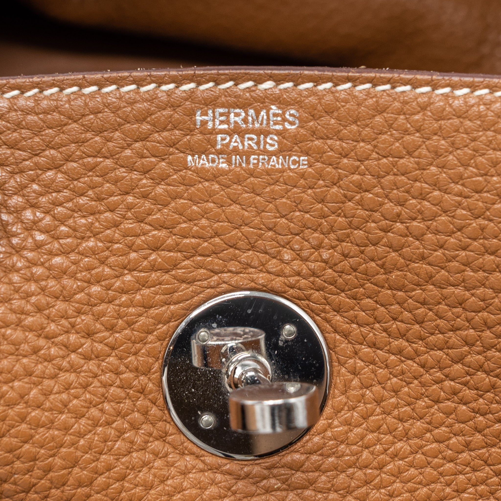HERMES LINDY 34 CLEMENCE GOLD SHW