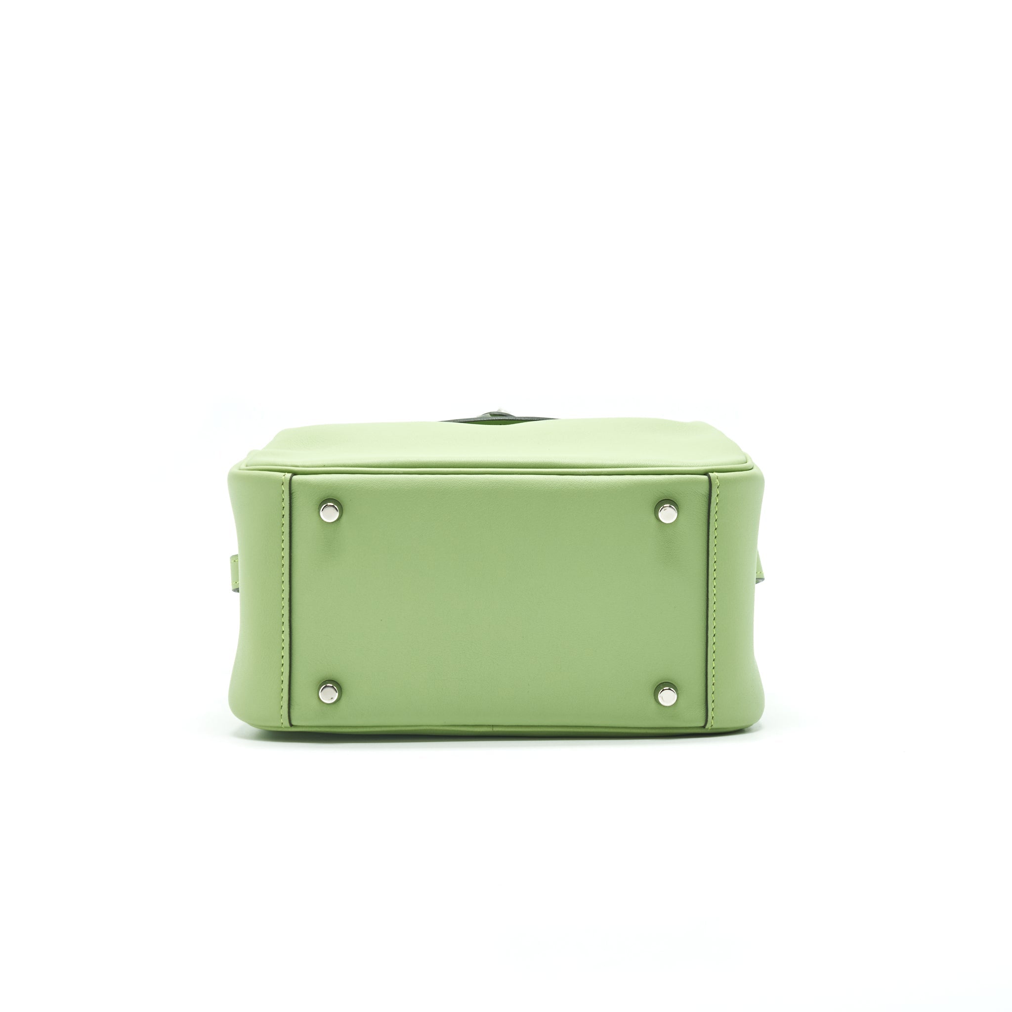 HERMES MINI LINDY VERT CRIQUET SHW