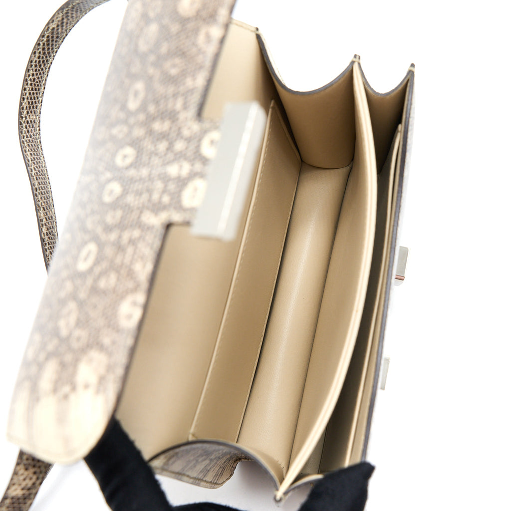HERMES MINI CONSTANCE LIZARD OMBRÉ SHW