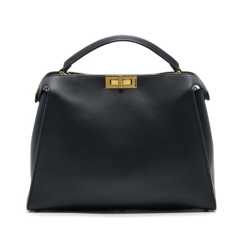 FENDI PEEKABOO BAG BLACK GHW