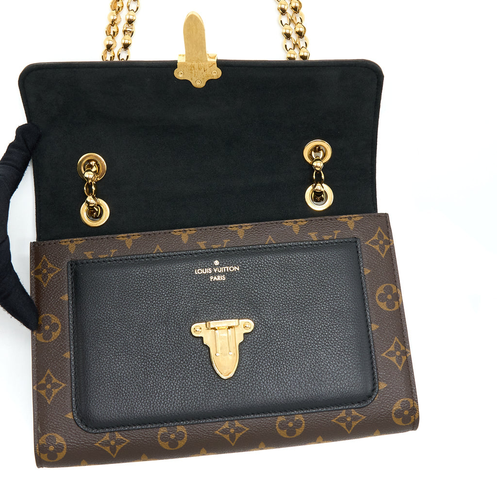 LOUIS VUITTON VICTOIRE M41730 BAG MONOGRAM CANVAS GHW