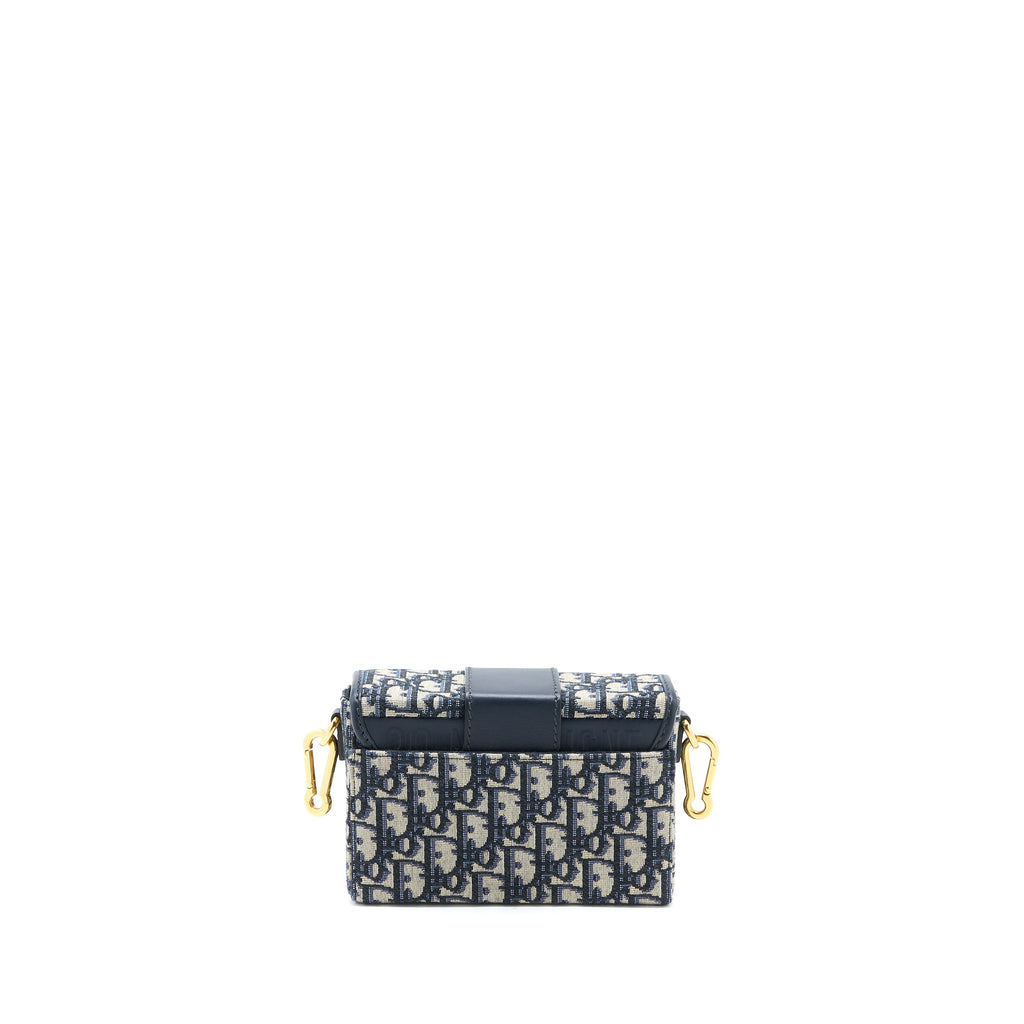 DIOR 30 MONTAIGNE BOX BLUE DIOR OBLIQUE JACQUARD GHW