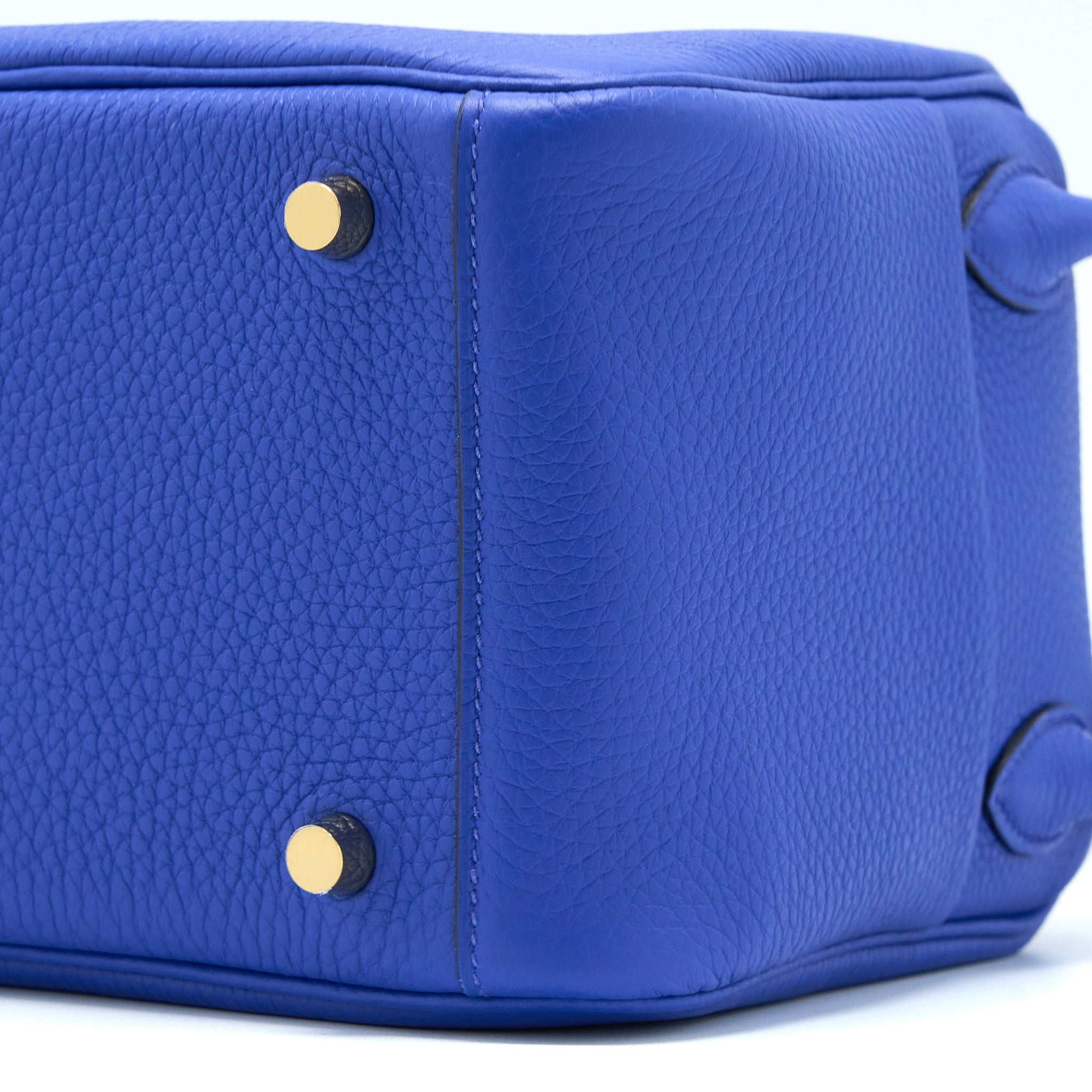 HERMES LINDY 26 CLEMENCE BLUE ROYAL GHW