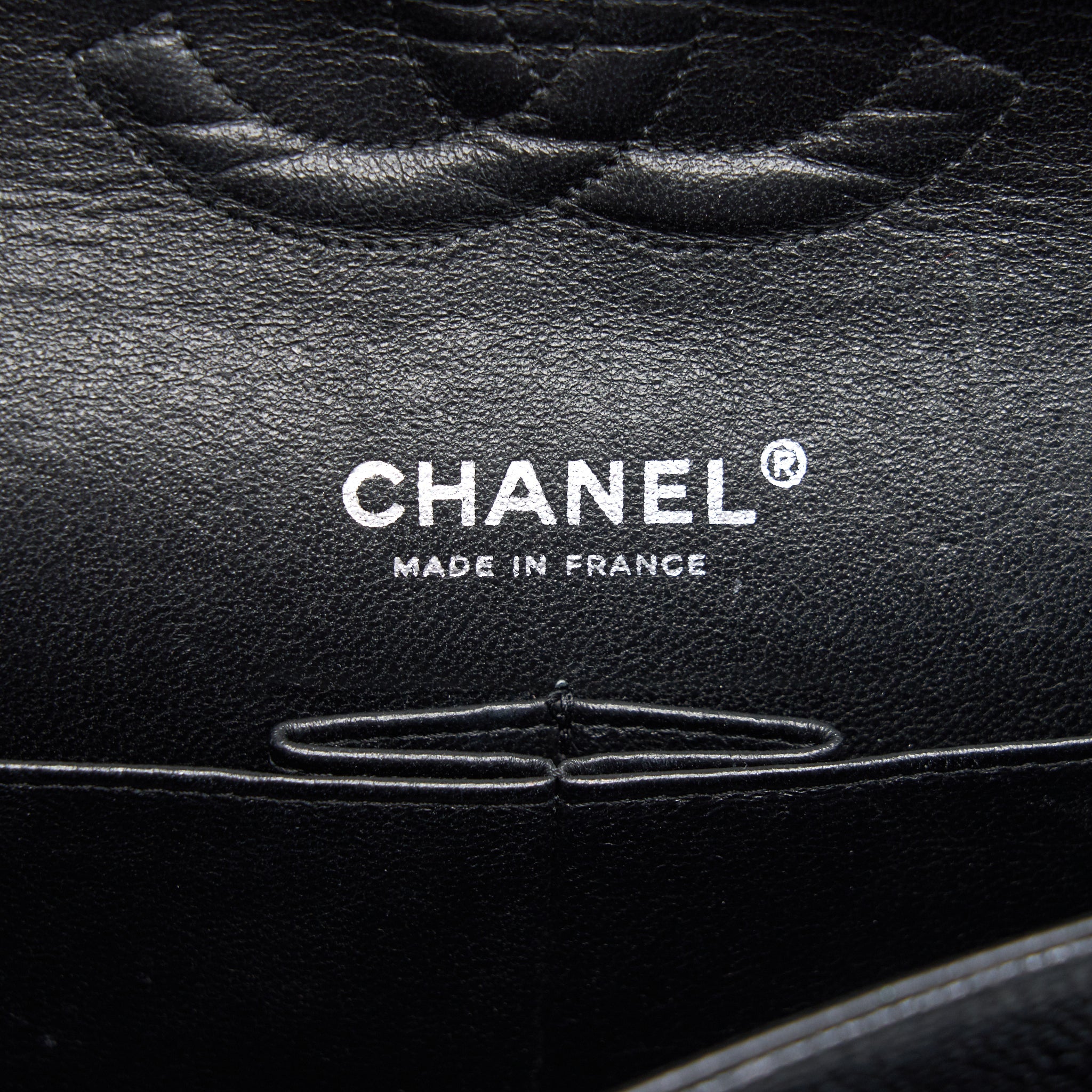 CHANEL MEDIUM CLASSIC DOUBLE FLAP CAVIAR BLACK SHW SERIAL 12