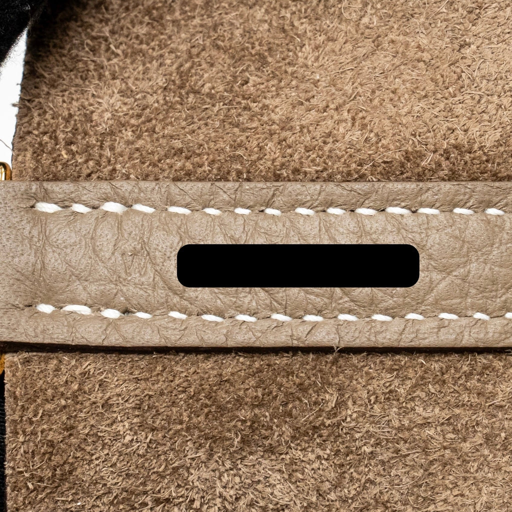 HERMES PICOTIN 18 LOCK BAG CLEMENCE ETOUPE GHW