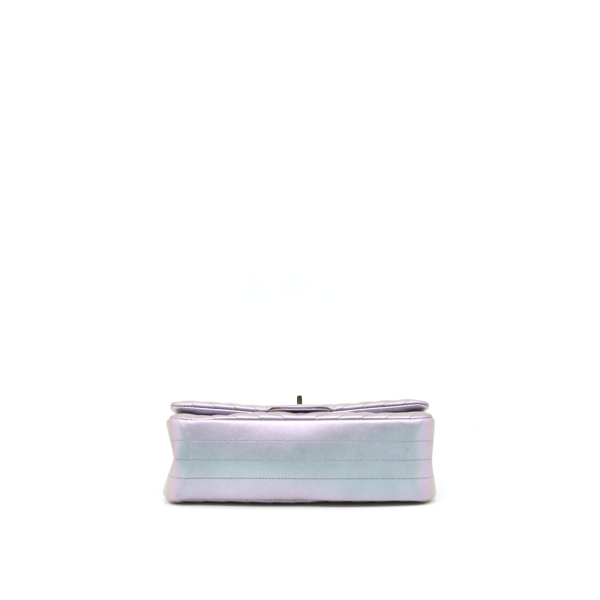 CHANEL 2.55 225 REISSUE FLAP BAG LAMBSKIN IRIDESCENT HARDWARE