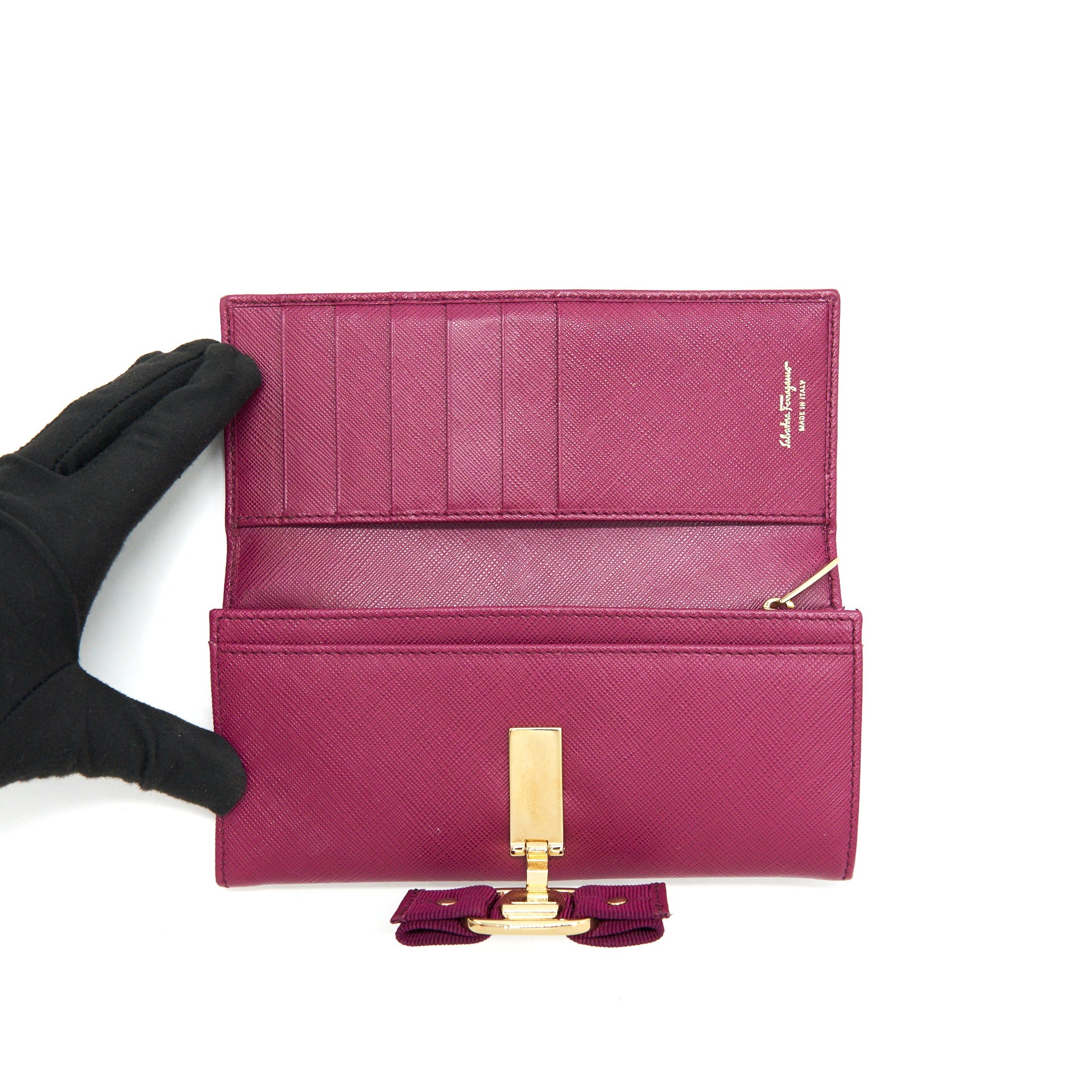 SALVATORE FERRAGAMO RIBBON WALLET