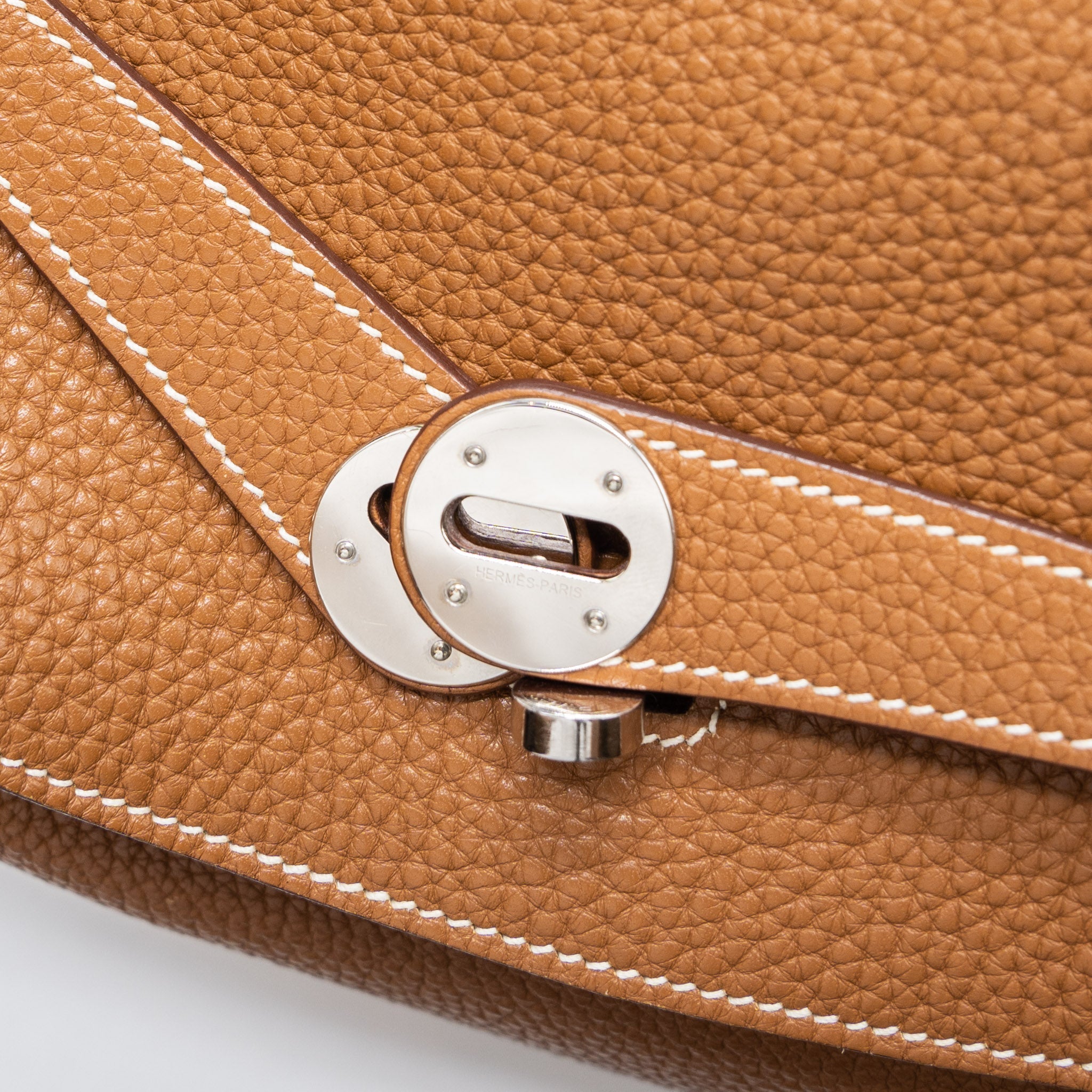 HERMES LINDY 34 CLEMENCE GOLD SHW