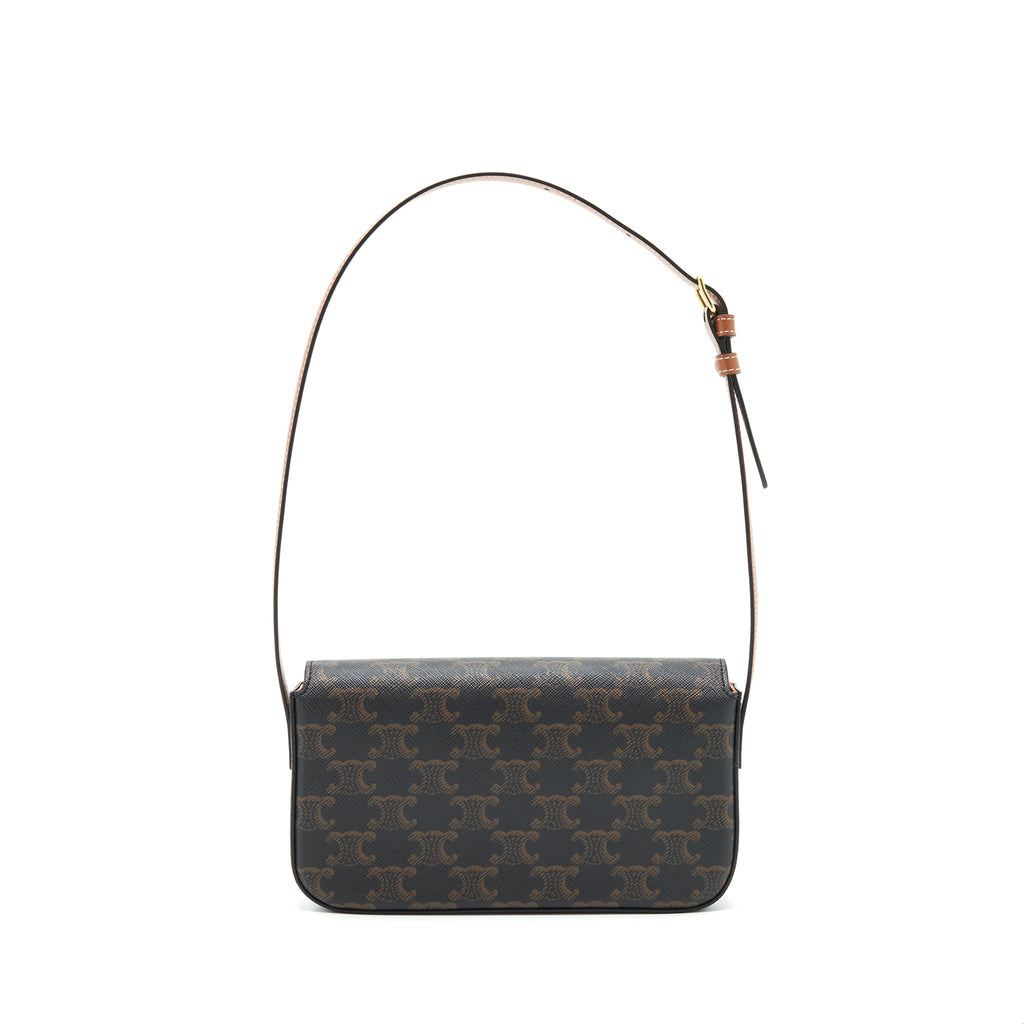 CELINE TRIOMPHE SHOULDER BAG GHW