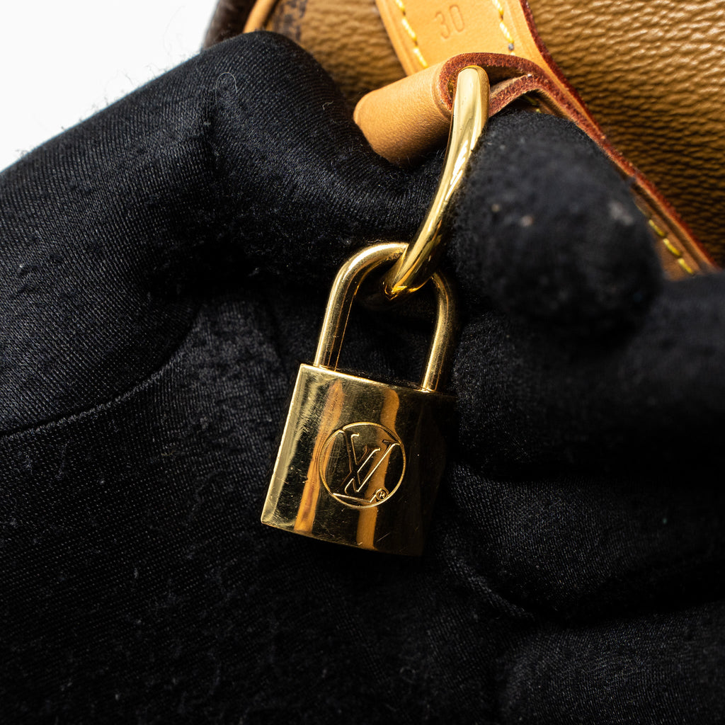 LOUIS VUITTON SPEEDY 30 BANDOULIERE GIANT MONOGRAM REVERSE CANVAS GHW
