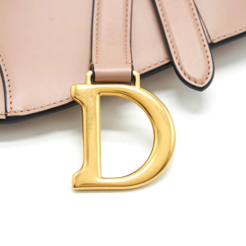 DIOR SADDLE POUCH BELT BAG BEIGE GHW