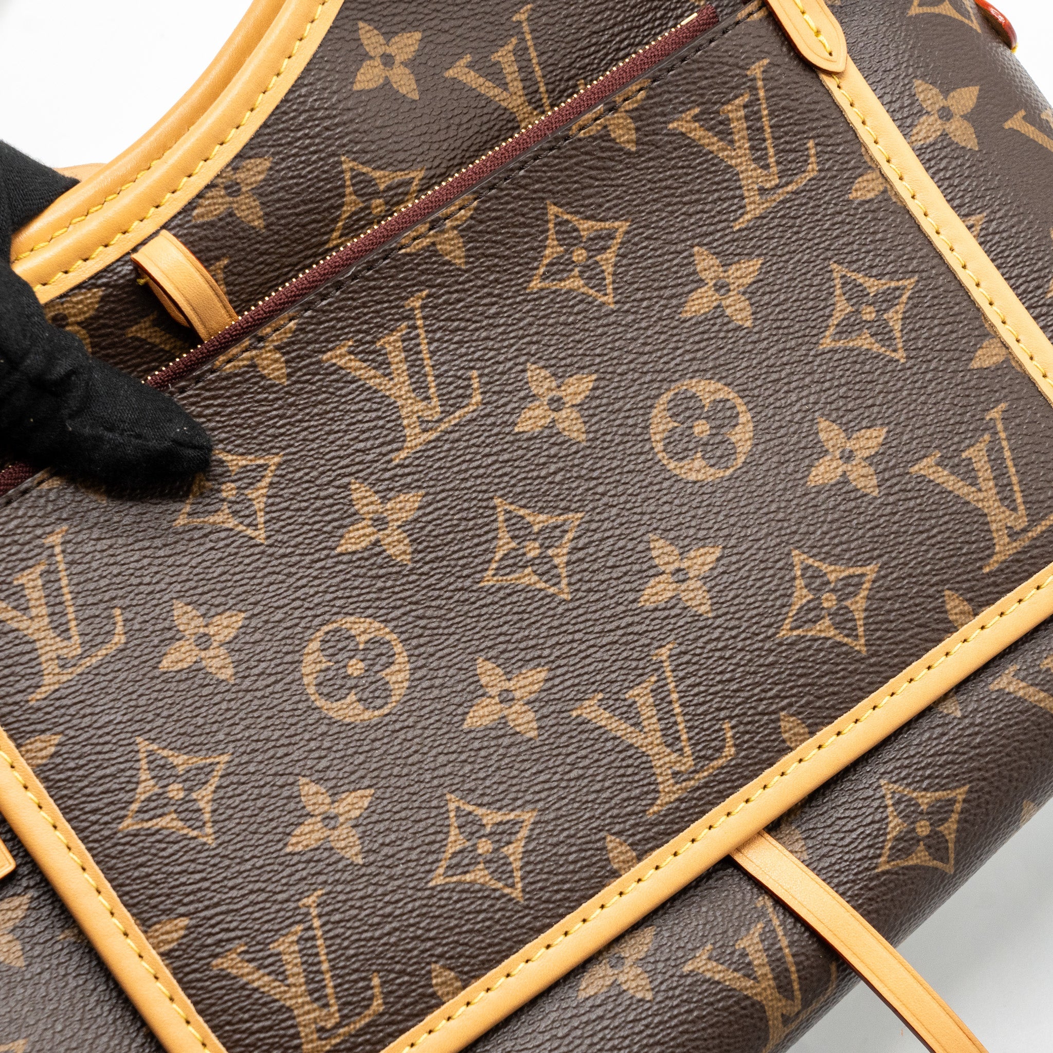 LOUIS VUITTON CARRYALL PM MONOGRAM CANVAS GHW (NEW VERSION)
