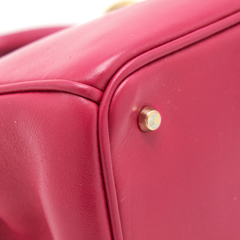 DIOR DIORISSIMO SMALL TOTE BAG PINK GHW