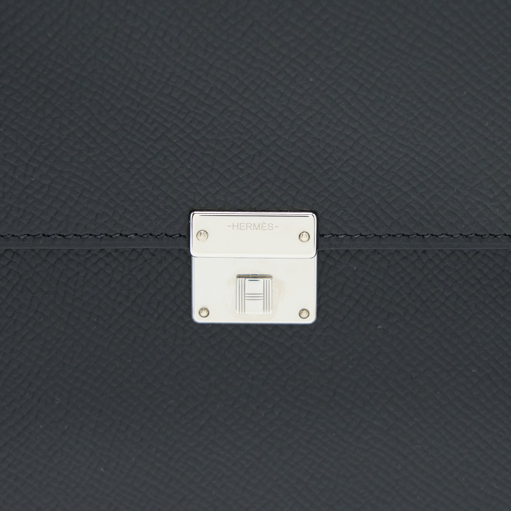 HERMES CLIC 16 WALLET EPSOM BLACK SHW