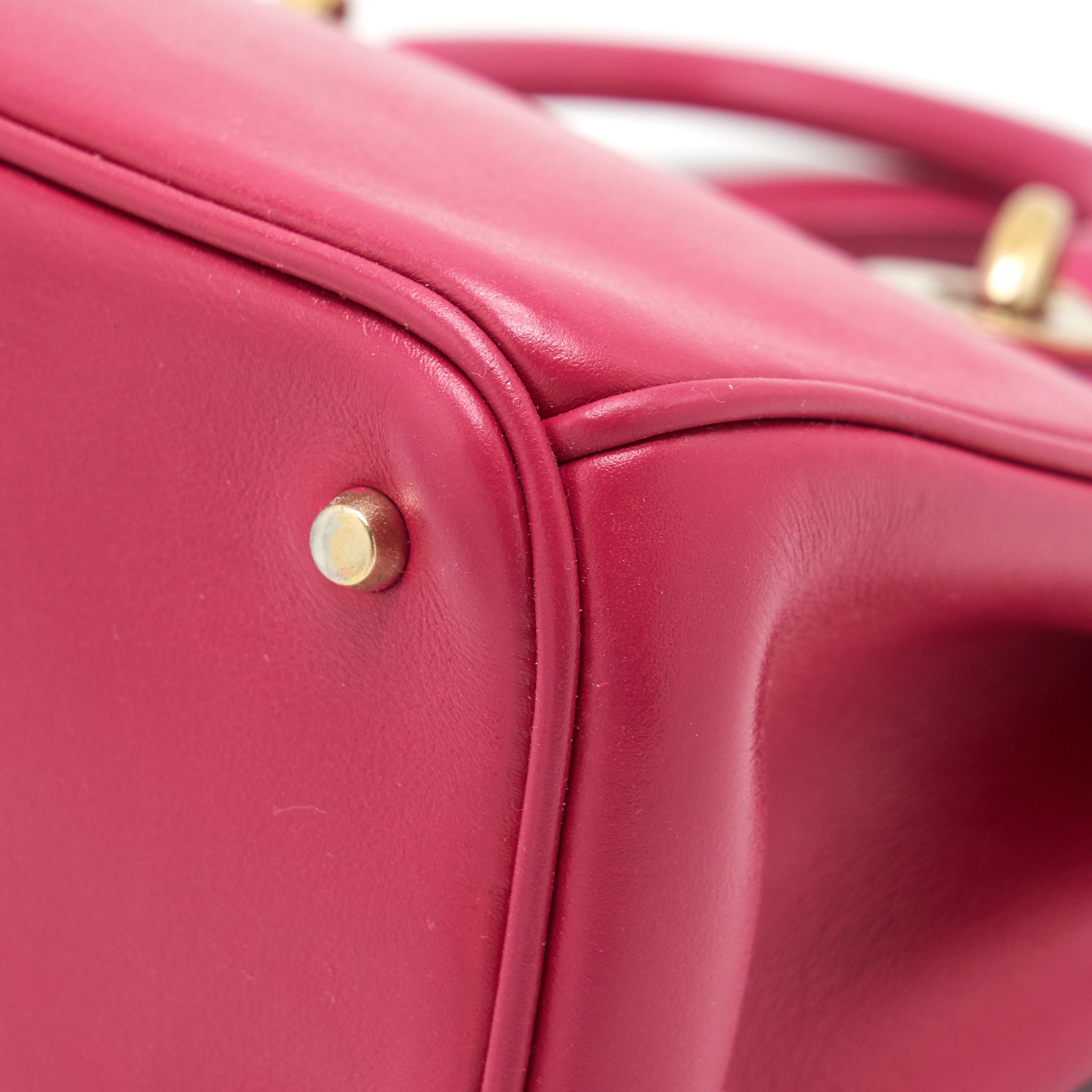 DIOR DIORISSIMO SMALL TOTE BAG PINK GHW