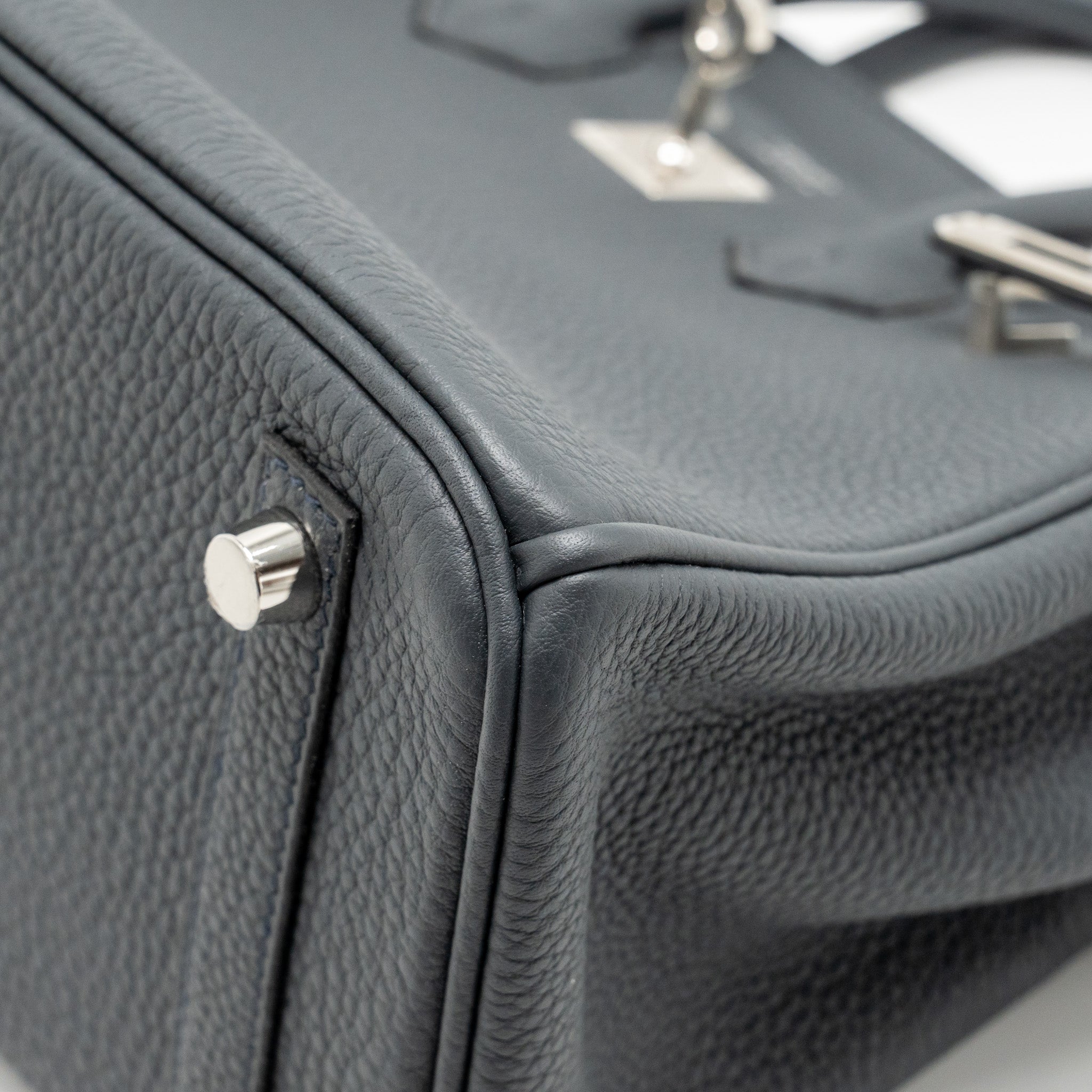 HERMES BIRKIN 25 TOGO GRIS MISTY SHW
