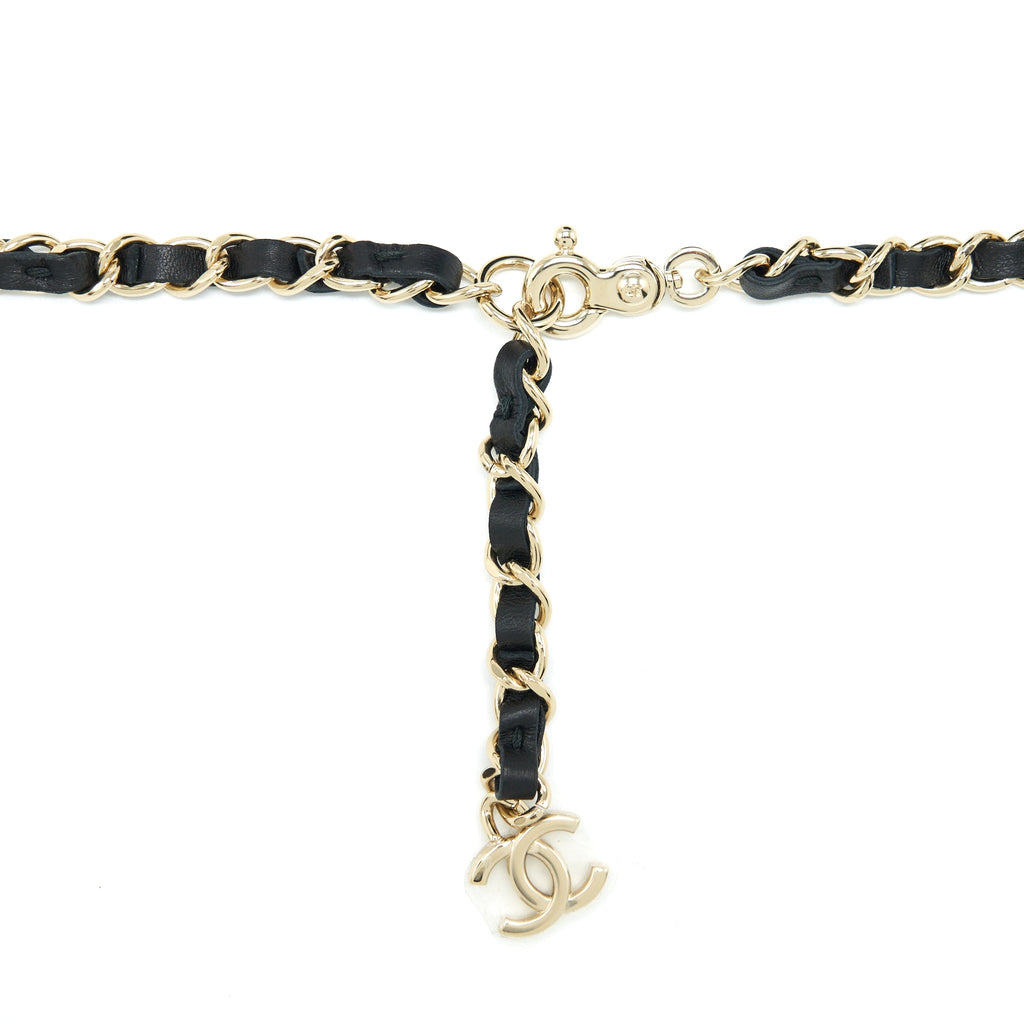 CHANEL 22S HEART BELT BAG LAMBSKIN BLACK LGHW