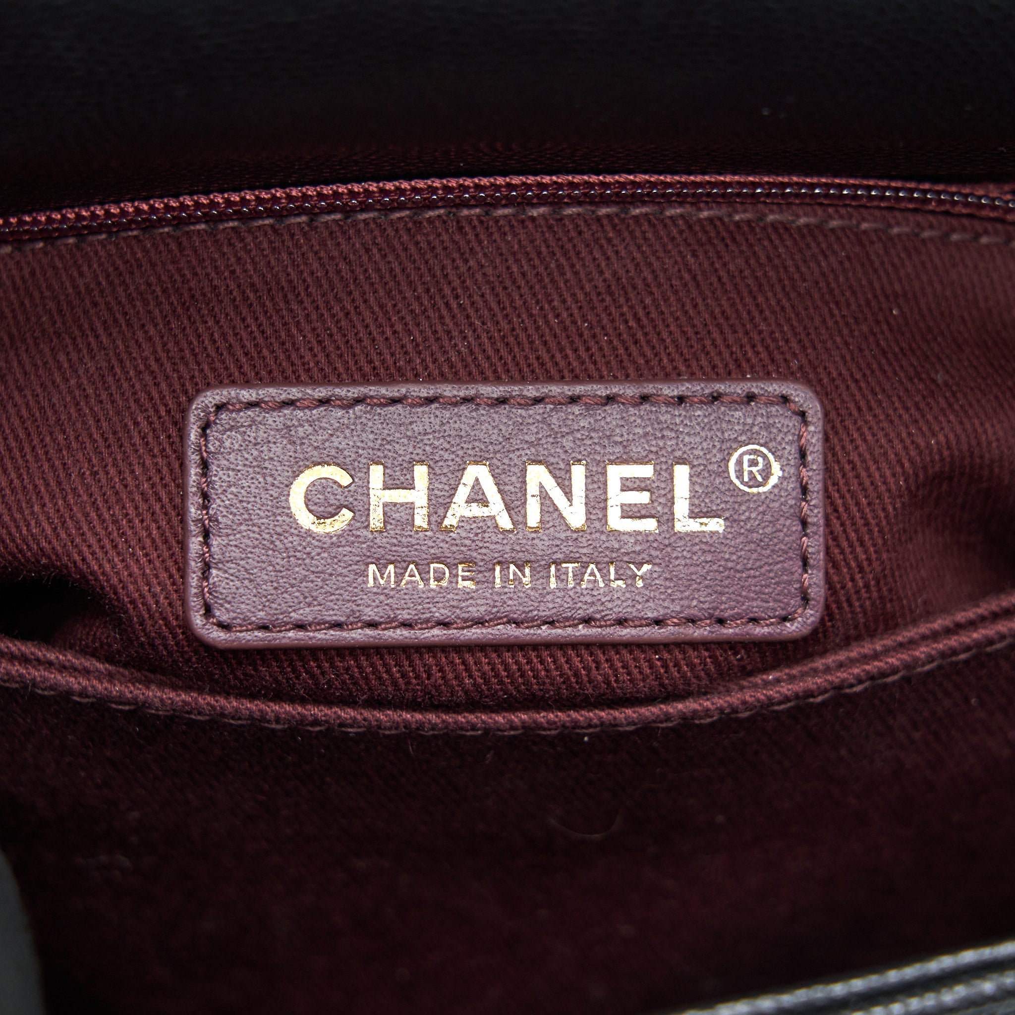CHANEL MINI COCO HANDLE FLAP CAVIAR IN BLACK GHW