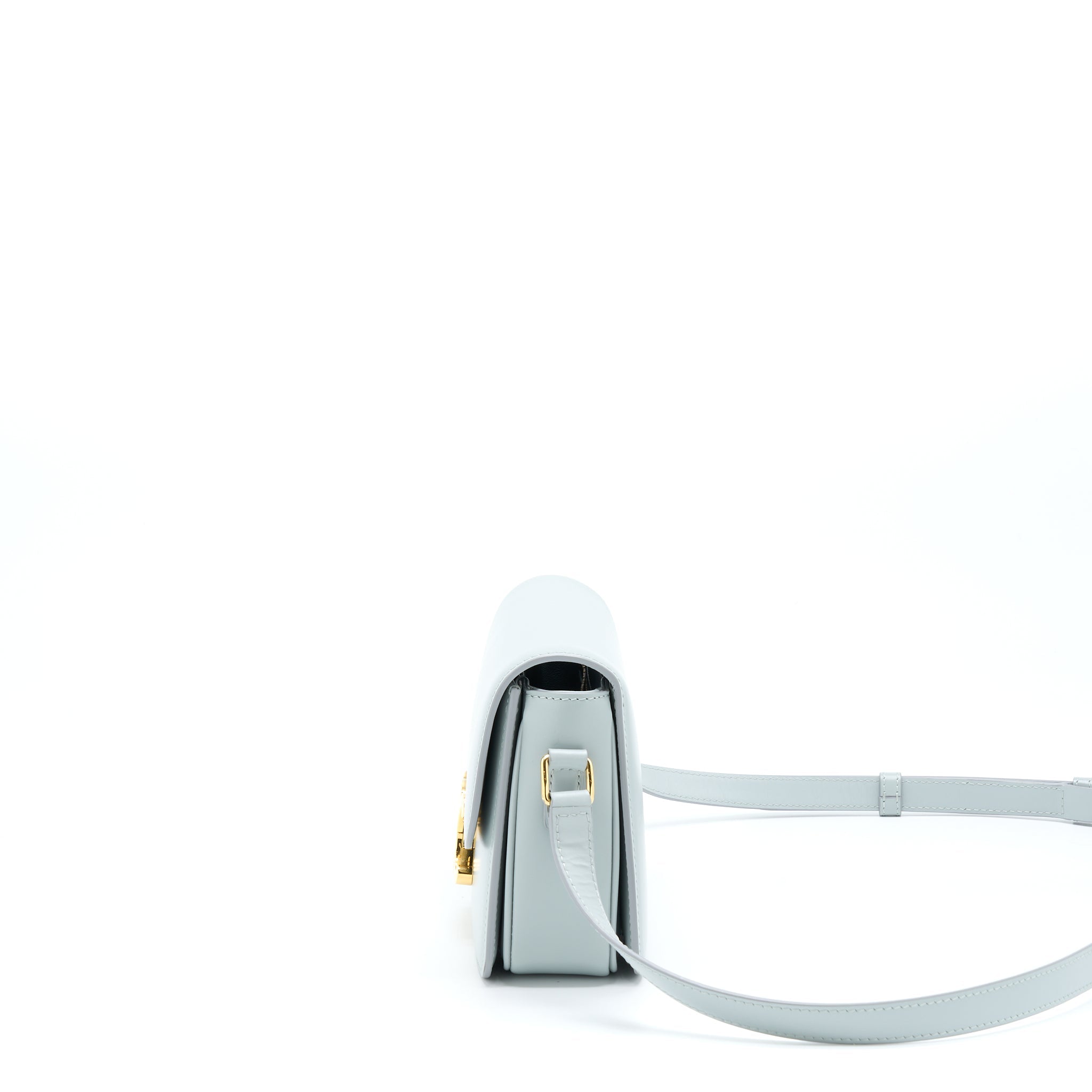 CELINE TEEN TRIOMPHE BAG CALFSKIN MINERAL GHW