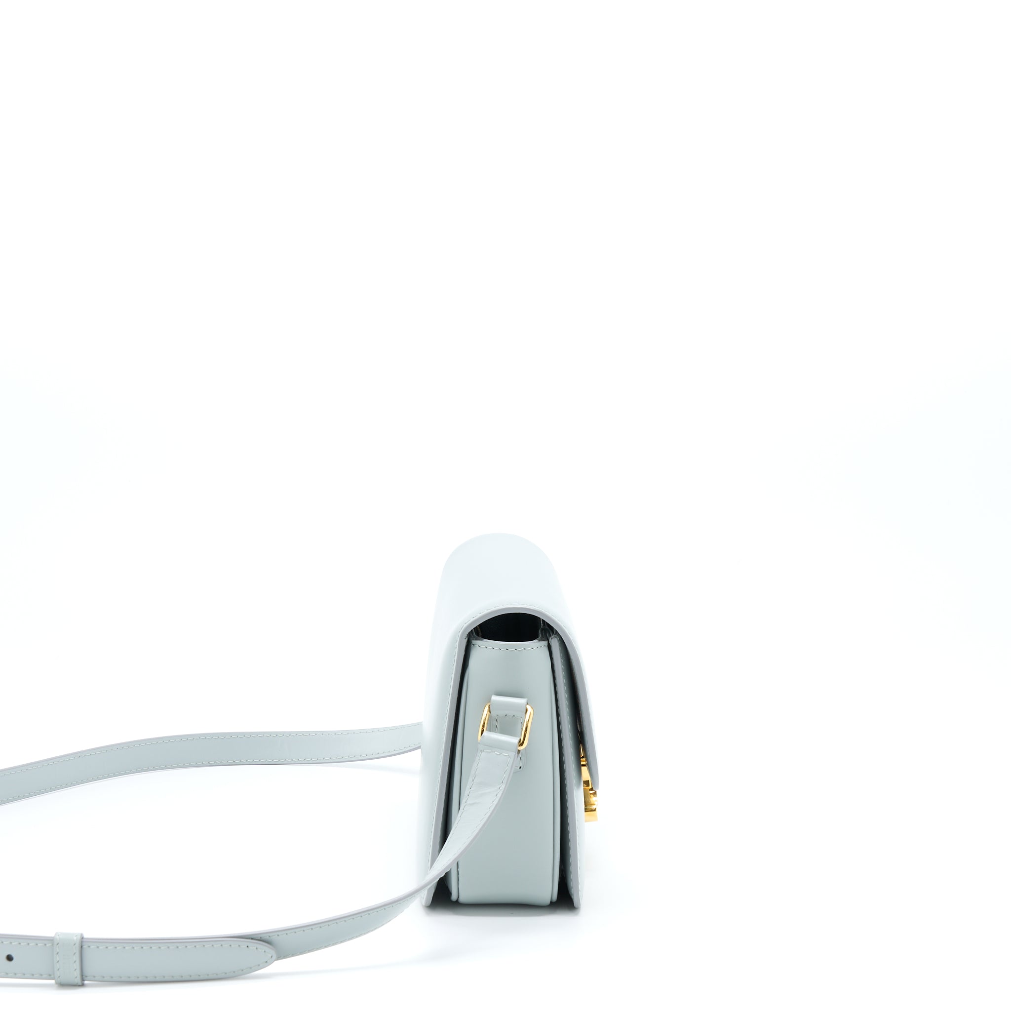 CELINE TEEN TRIOMPHE BAG CALFSKIN MINERAL GHW