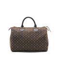 LOUIS VUITTON SPEEDY 30 MIN LIN MONOGRAM MINI BROWN GHW