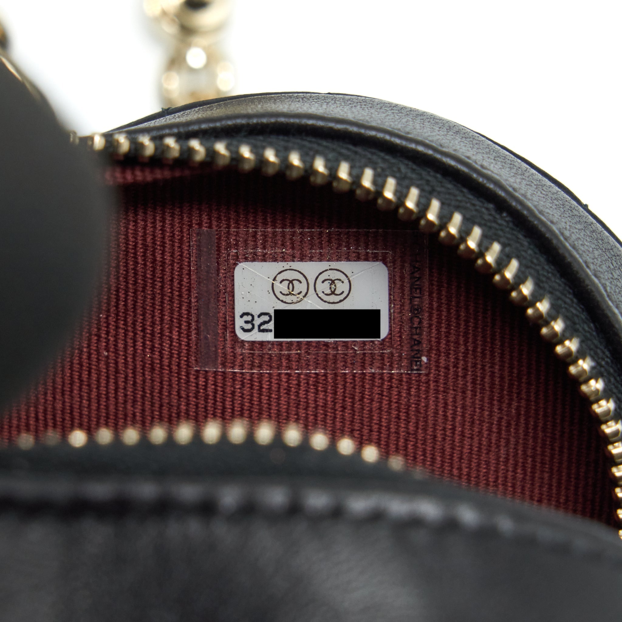 CHANEL 22S HEART BELT BAG LAMBSKIN BLACK LGHW