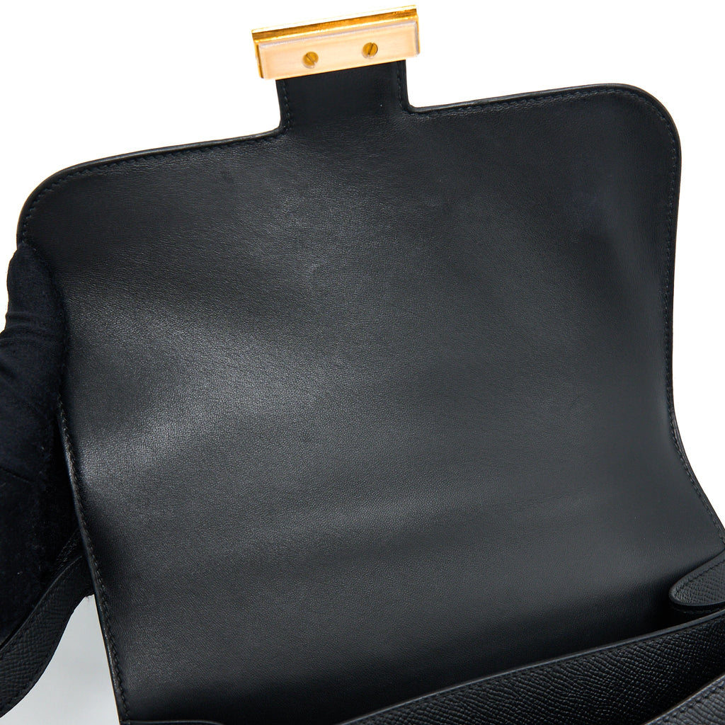 HERMES CONSTANCE 24 EPSOM BLACK RGHW