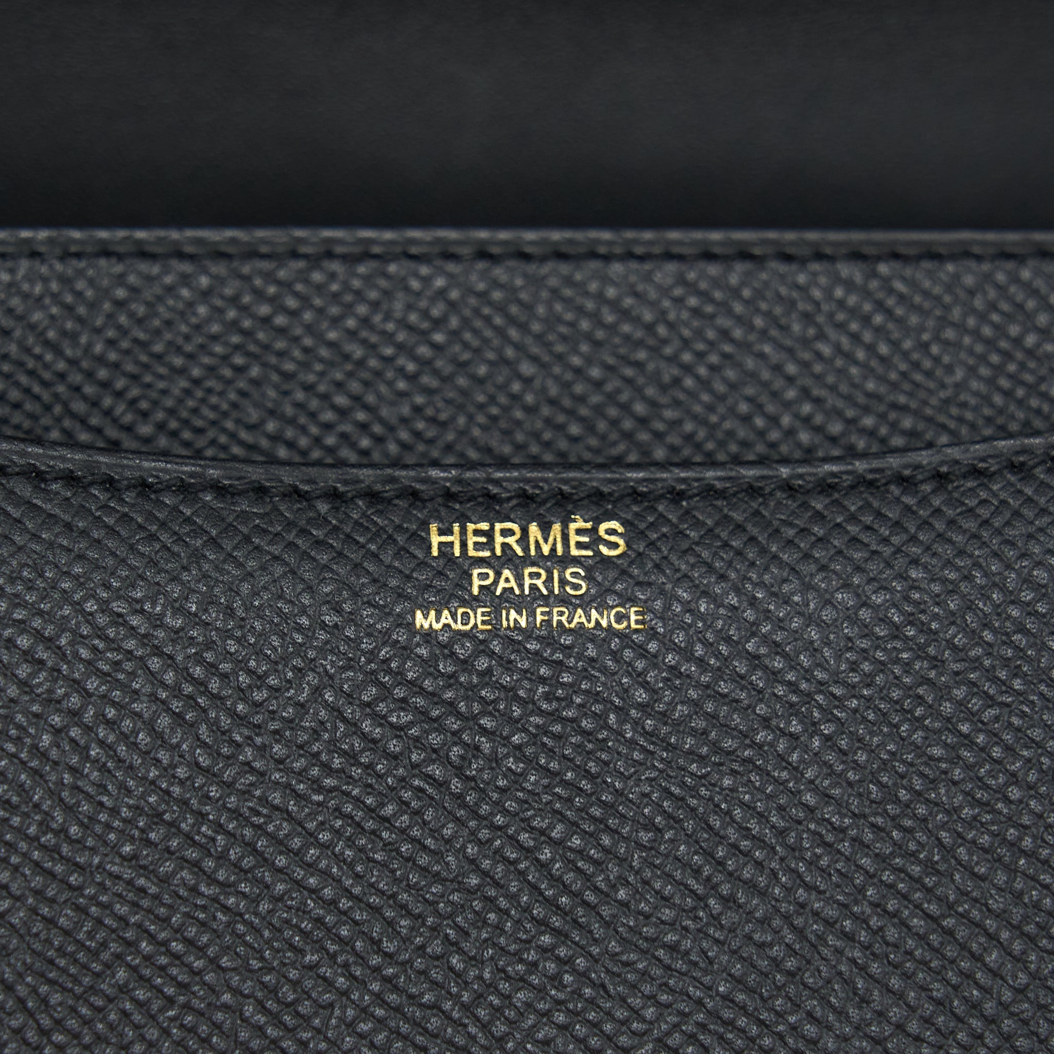 HERMES CONSTANCE 24 EPSOM BLACK RGHW