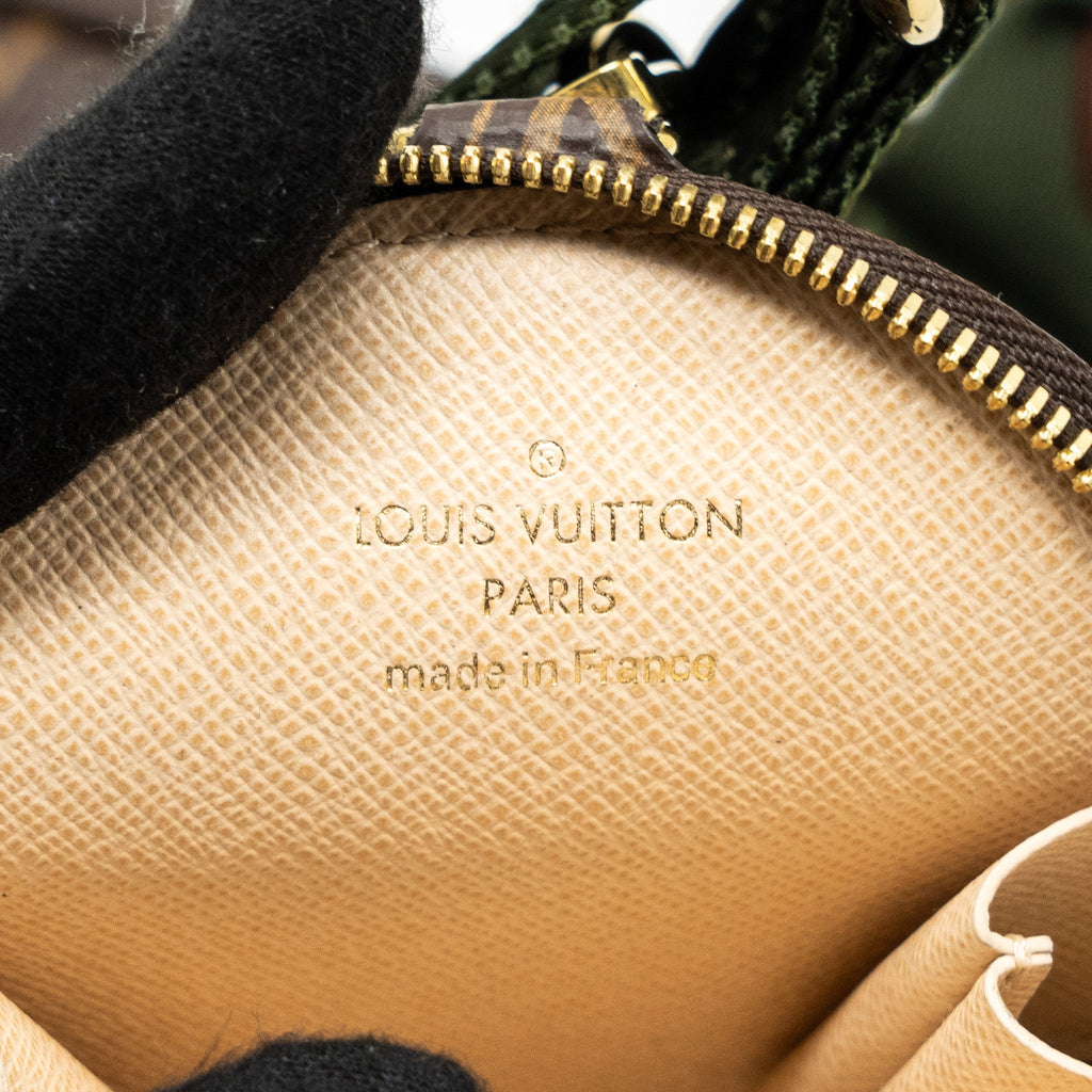 LOUIS VUITTON MULTI POCHETTE ACCESSORIES MONOGRAM CANVAS KHAKI GHW