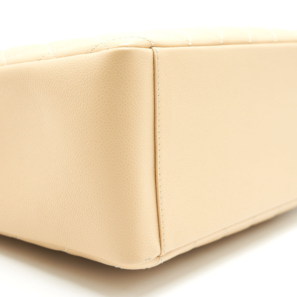 CHANEL GRAND SHOPPING TOTE BAG BEIGE WITH GHW