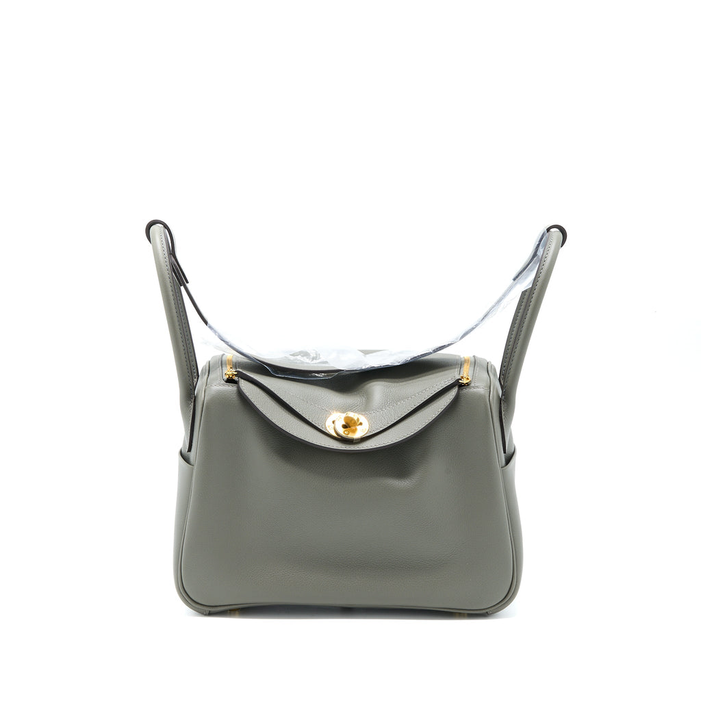 HERMES LINDY 26 EVERCOLOR 0L GRIS MEYER GHW