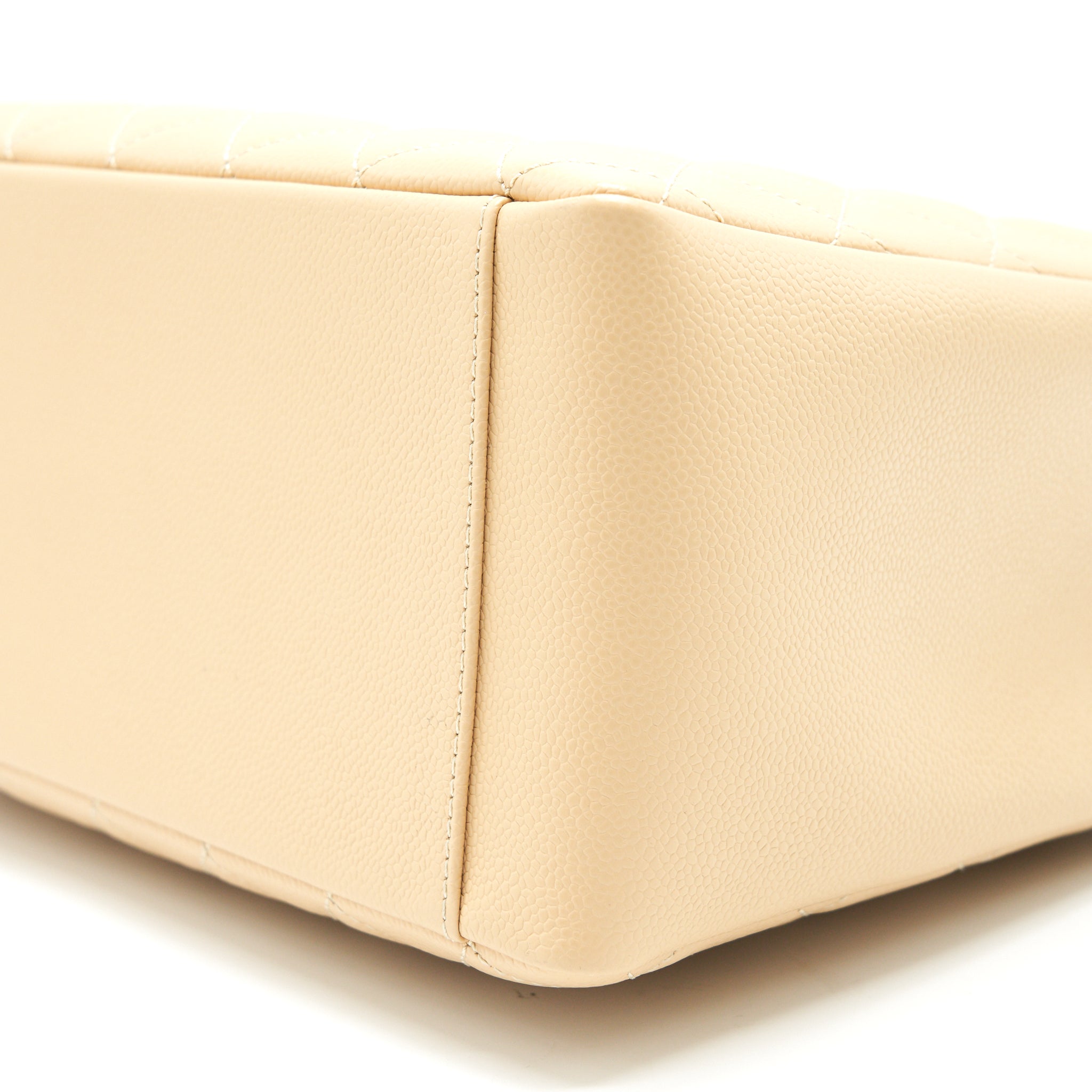 CHANEL GRAND SHOPPING TOTE BAG BEIGE WITH GHW