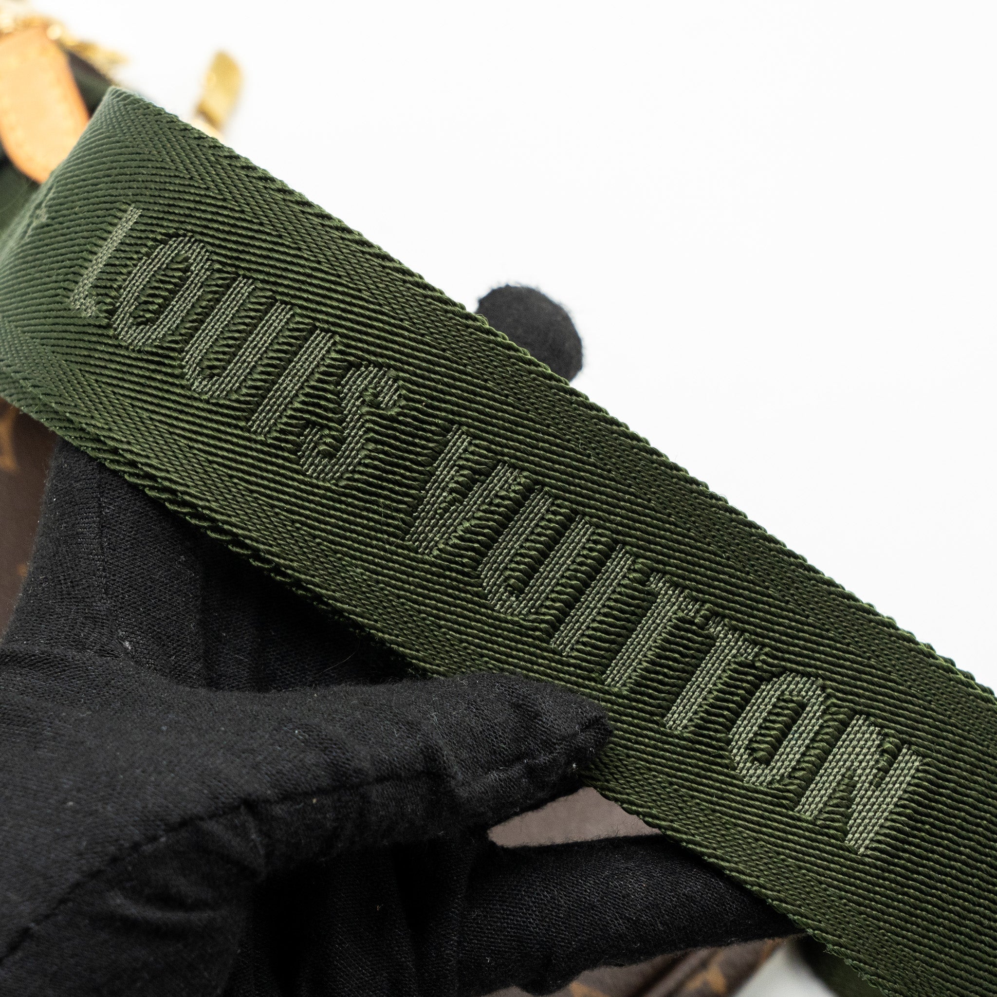 LOUIS VUITTON MULTI POCHETTE ACCESSORIES MONOGRAM CANVAS KHAKI GHW