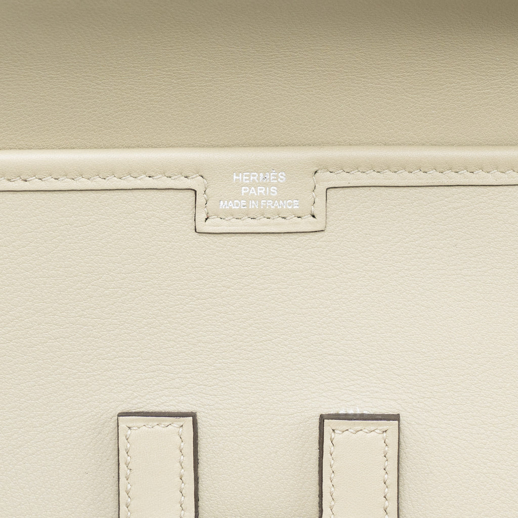 HERMES JIGE ELAN 29 CLUTCH SWIFT Q1 SAUGE
