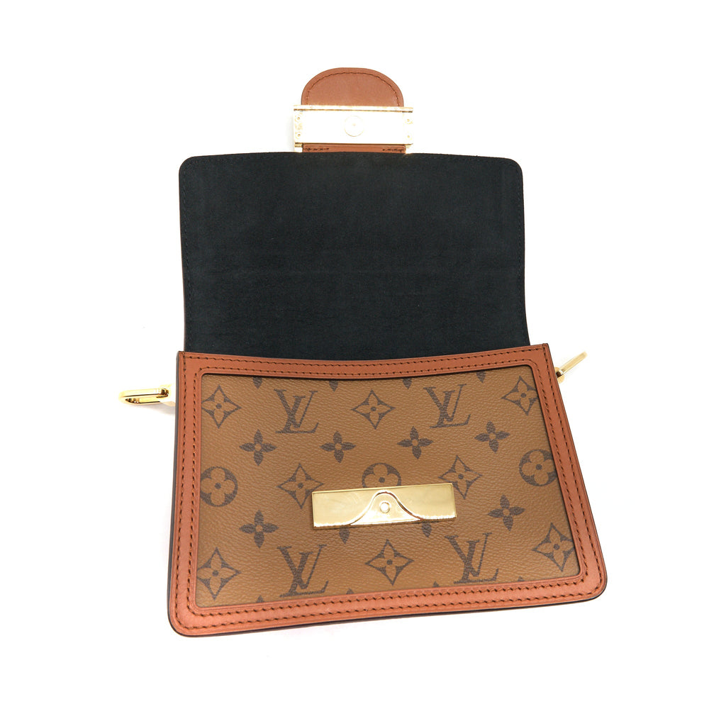 LOUIS VUITTON MINI DAUPHINE BAG IN MONOGRAM CANVAS