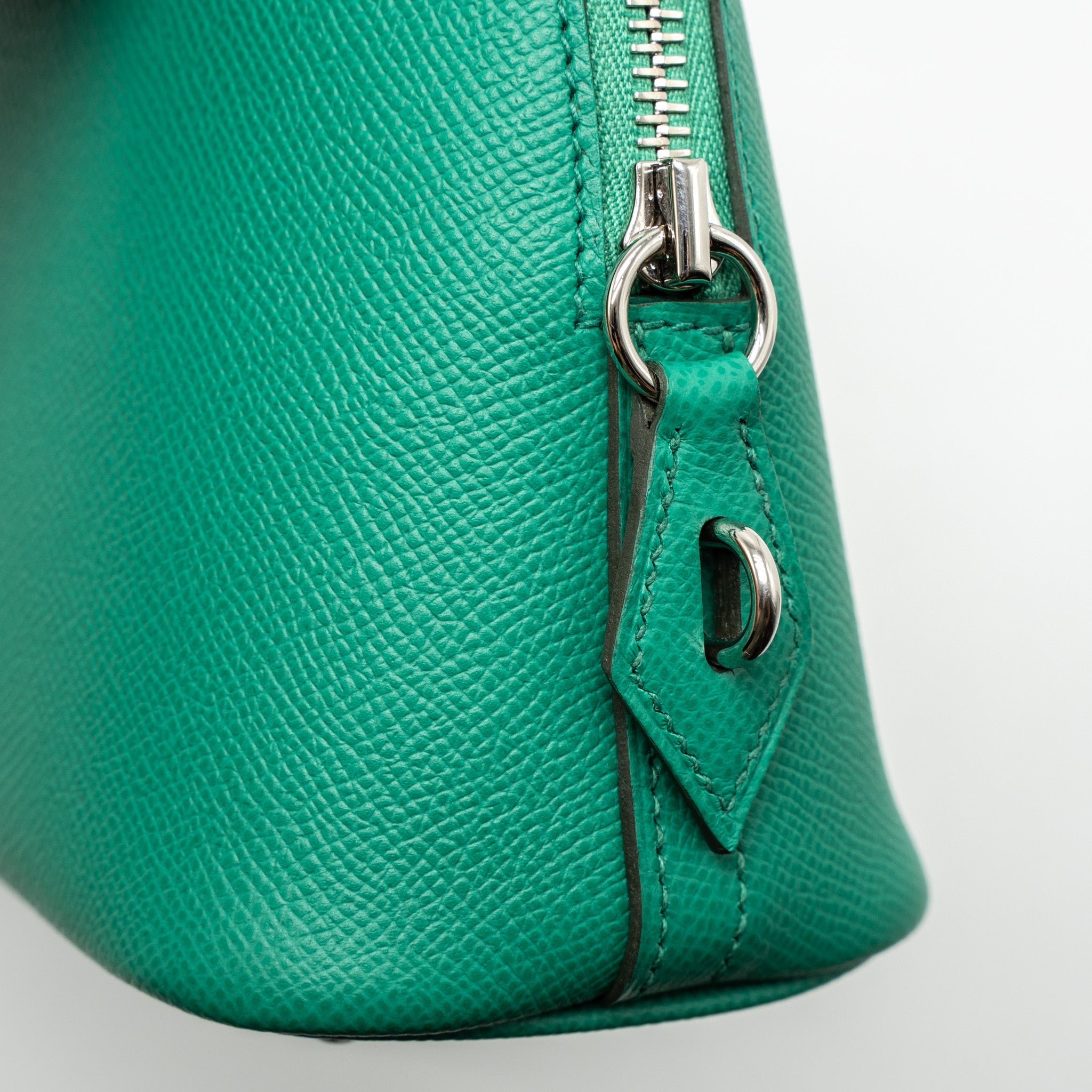 HERMES BOLIDE 25 EPSOM VERT JADE SHW