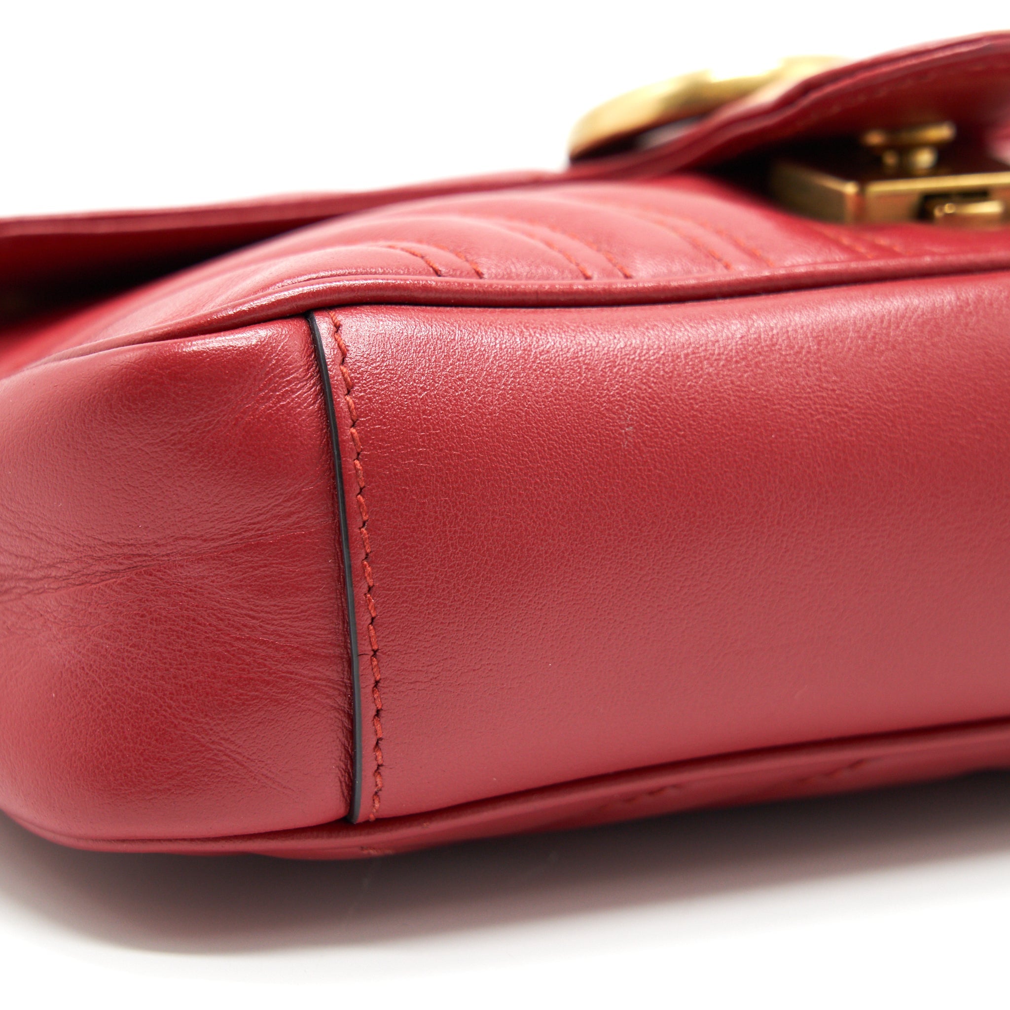 GUCCI GG MINI MARMONT RED