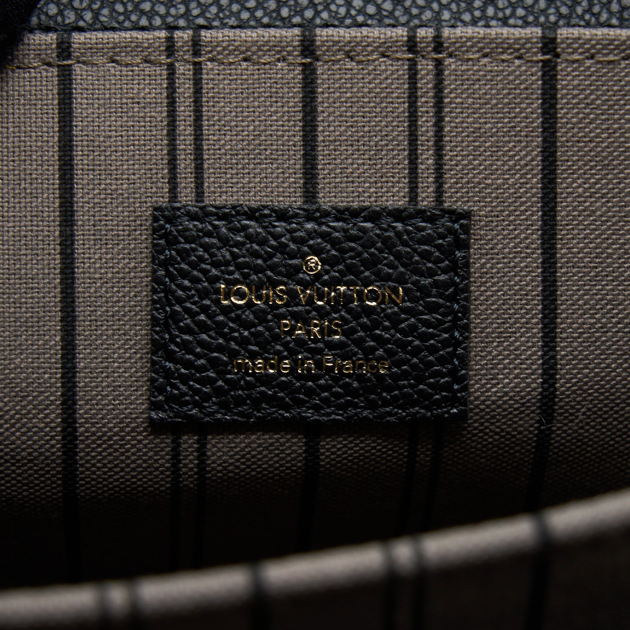 LOUIS VUITTON POCHETTE MÉTIS MONOGRAM EMPREINTE BLACK GHW