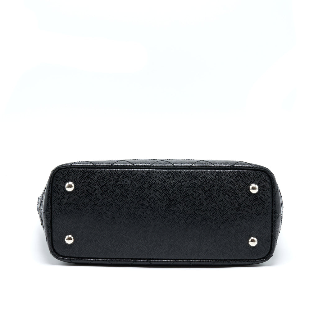 CHANEL TOTE BAG CAVIAR BLACK SHW