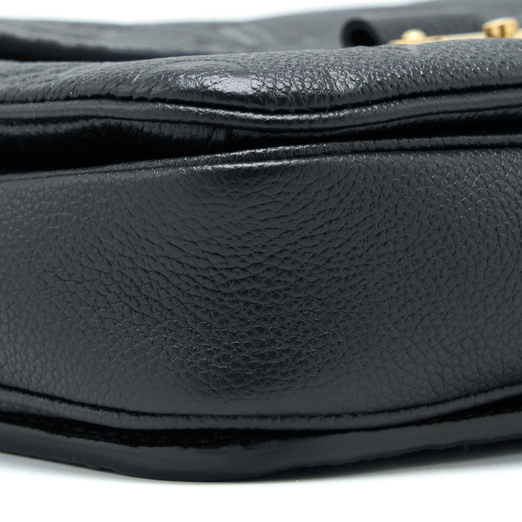 LOUIS VUITTON POCHETTE METIS MONOGRAM EMPREINTE BLACK GHW (NEW VERSION)