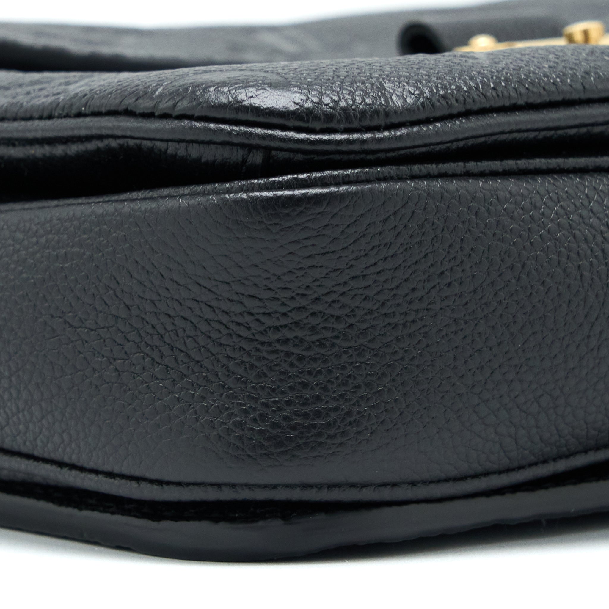 LOUIS VUITTON POCHETTE METIS MONOGRAM EMPREINTE BLACK GHW (NEW VERSION)